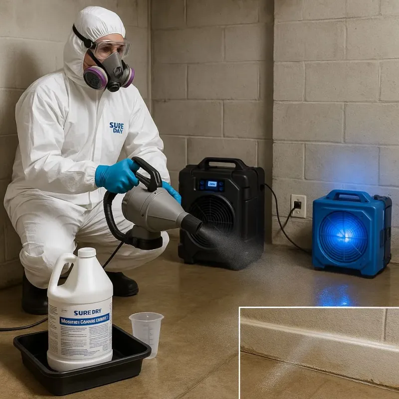 Sanitization and Odor Removal process in Cicero, IL