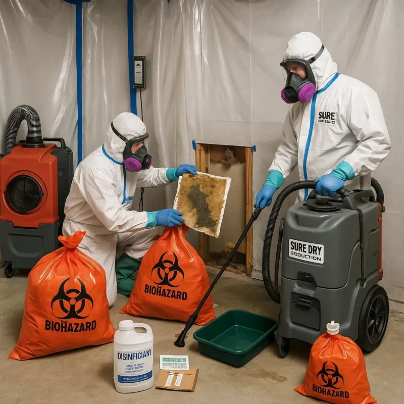 Contaminated Water Handling Protocols process in Cicero, IL
